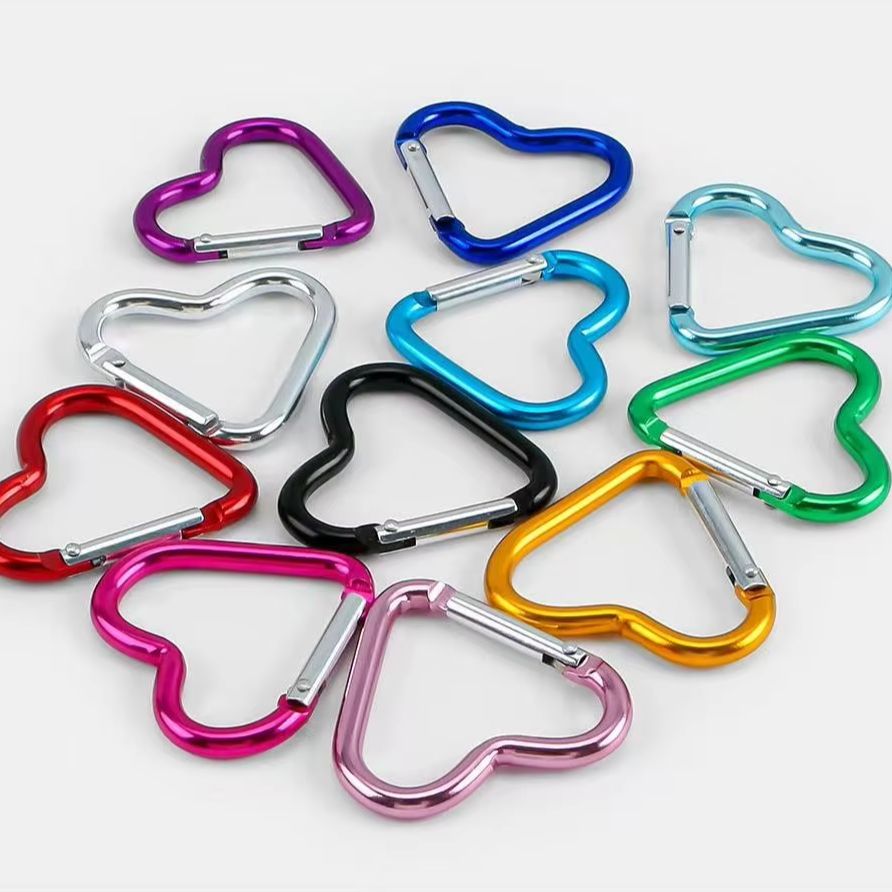 Carabiner Keychain - 5 Peças de Fechos de Mola