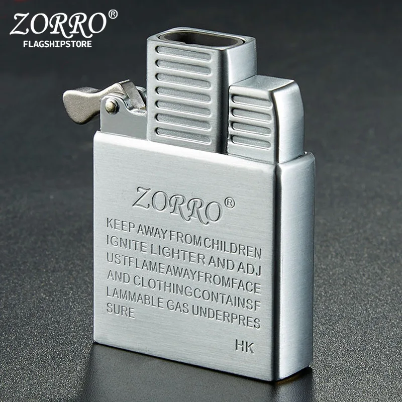 Lighter Insert Zippo - Isqueiro ZORRO Original Duplo Fogo à