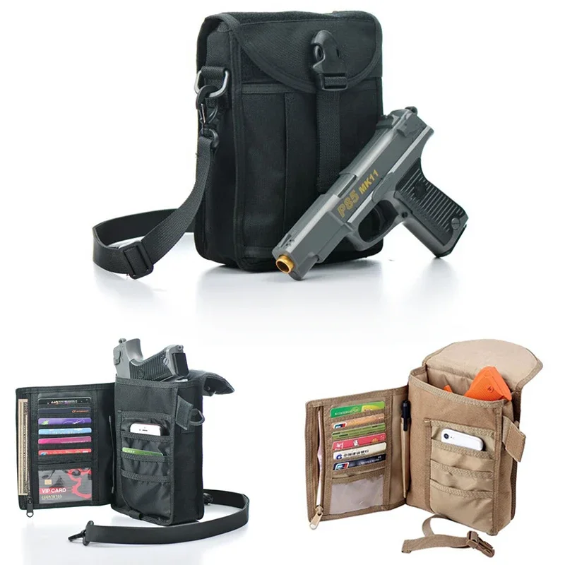 Edc Carry Backpack - Bolsa de ombro tática masculina, bolsa