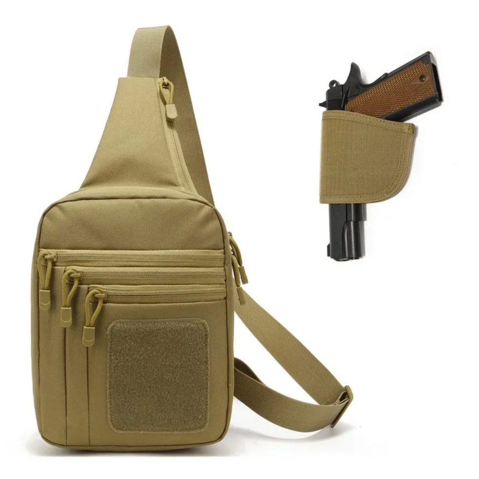 Edc Carry Backpack - Novo saco de peito tático coldre