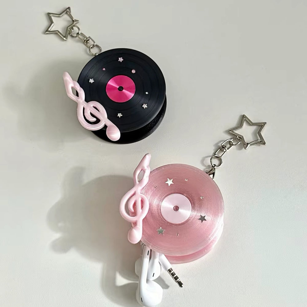 Cable Winder Keychain - Suporte Portátil para Fone de Ouvido