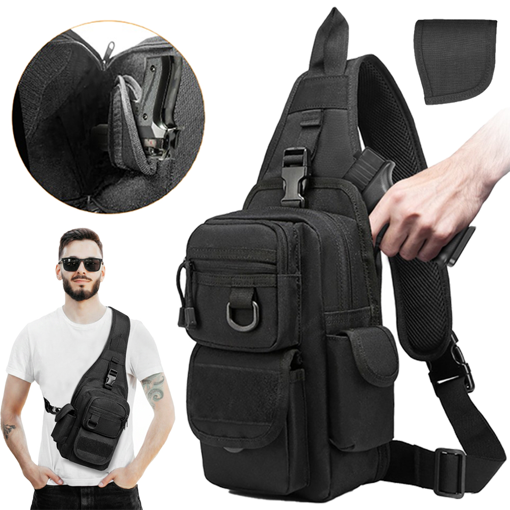 Edc Carry Backpack - Bolsa Tática para Pistola, Bolsa de