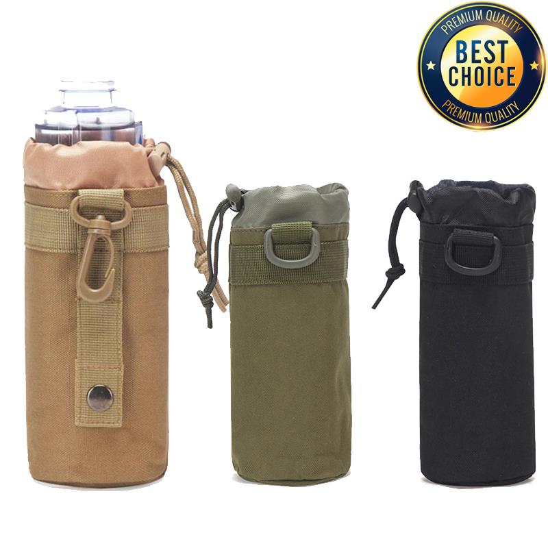 Caça garrafa de água bolsa ao  - Edc Carry Case avaliação e preço