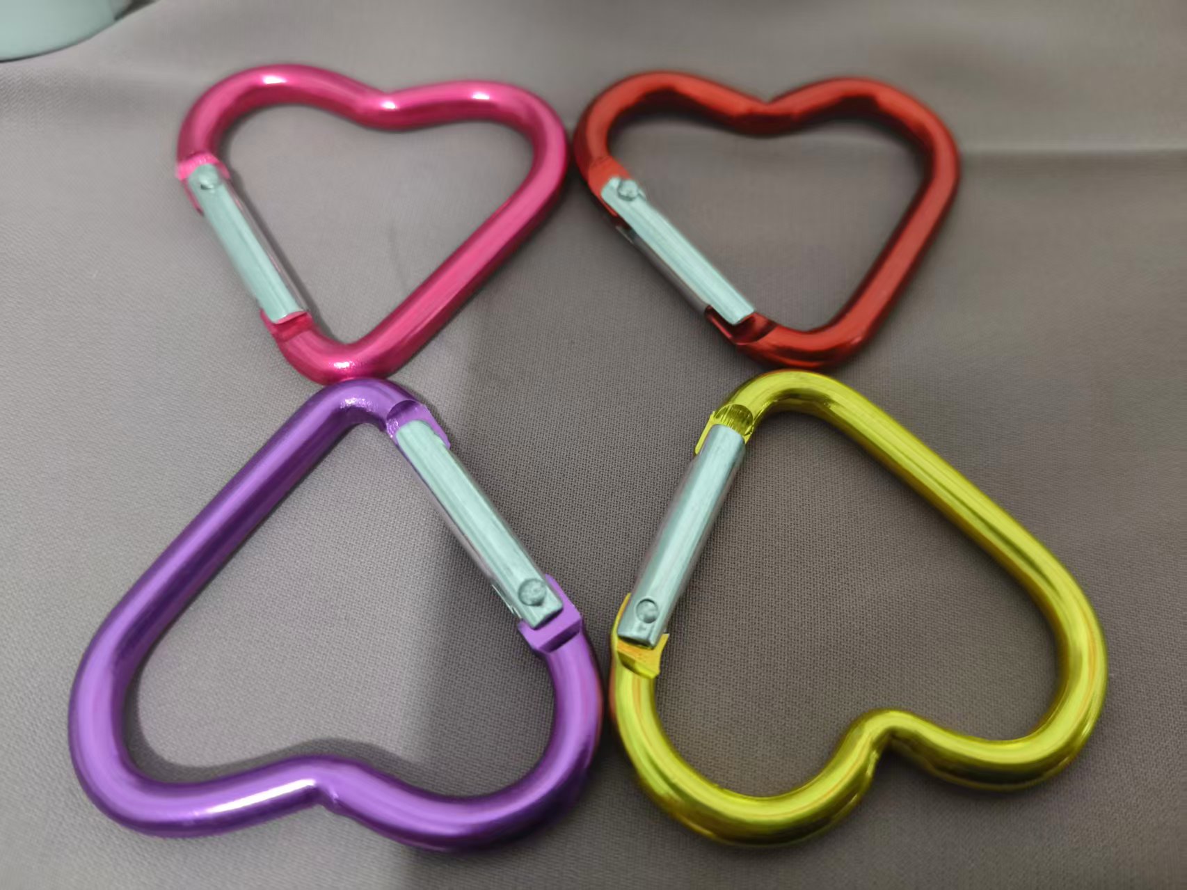 5 Peças de Fechos de Mola em L - Carabiner Keychain avaliação e preço