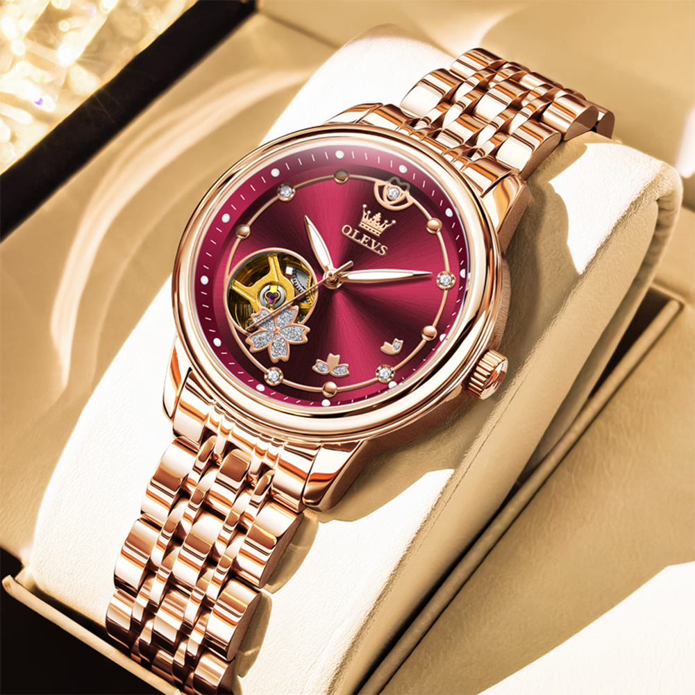 Rosa de ouro vinho vermelho lu - Watch Winder Compact avaliação e preço