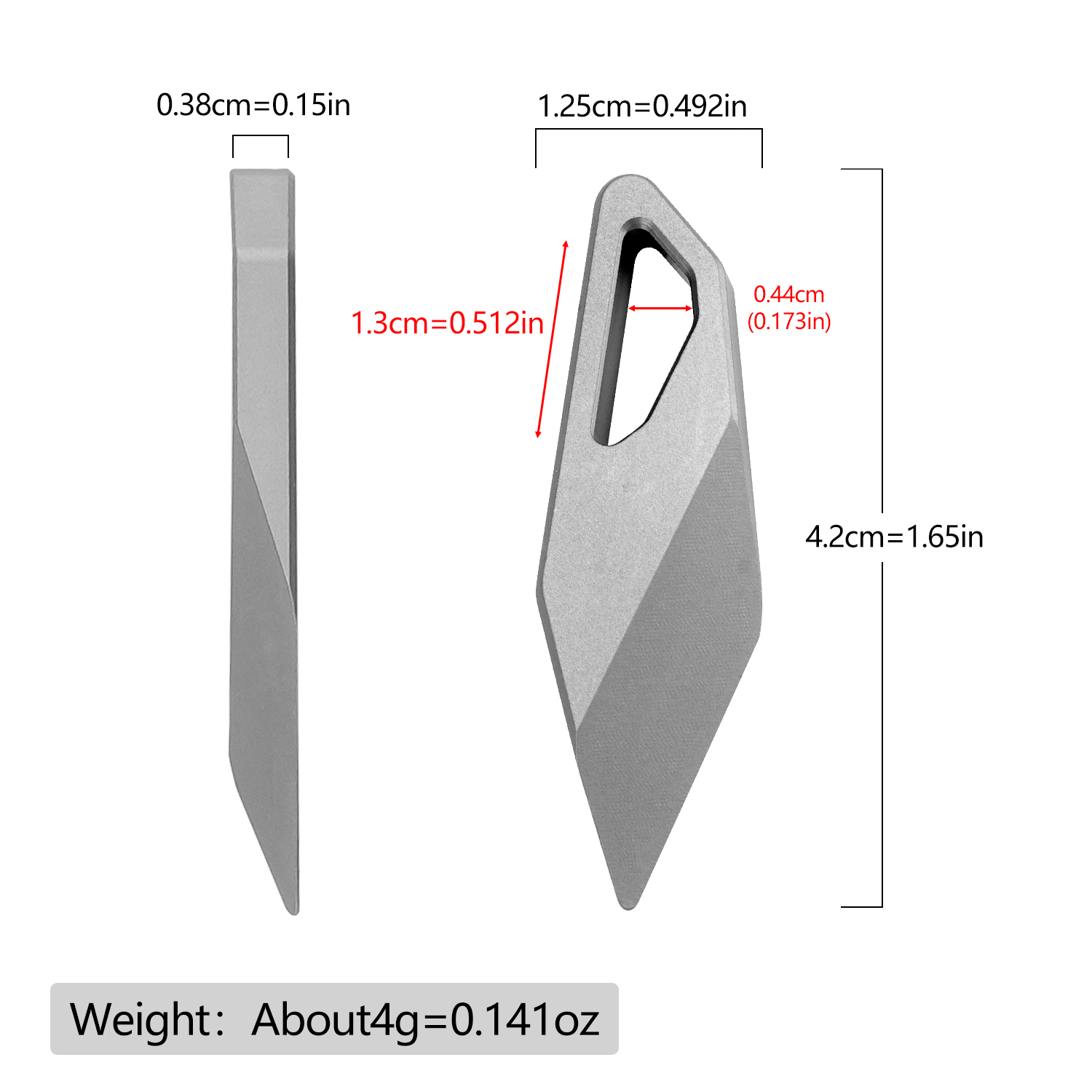 Ferramenta Portátil de Titânio - Edc Daily Carry avaliação e preço