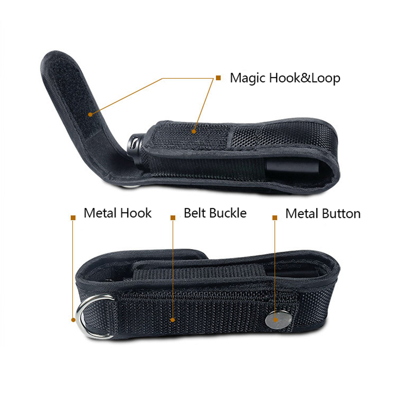Molle tático lanterna bolsa le - Edc Carry Case avaliação e preço