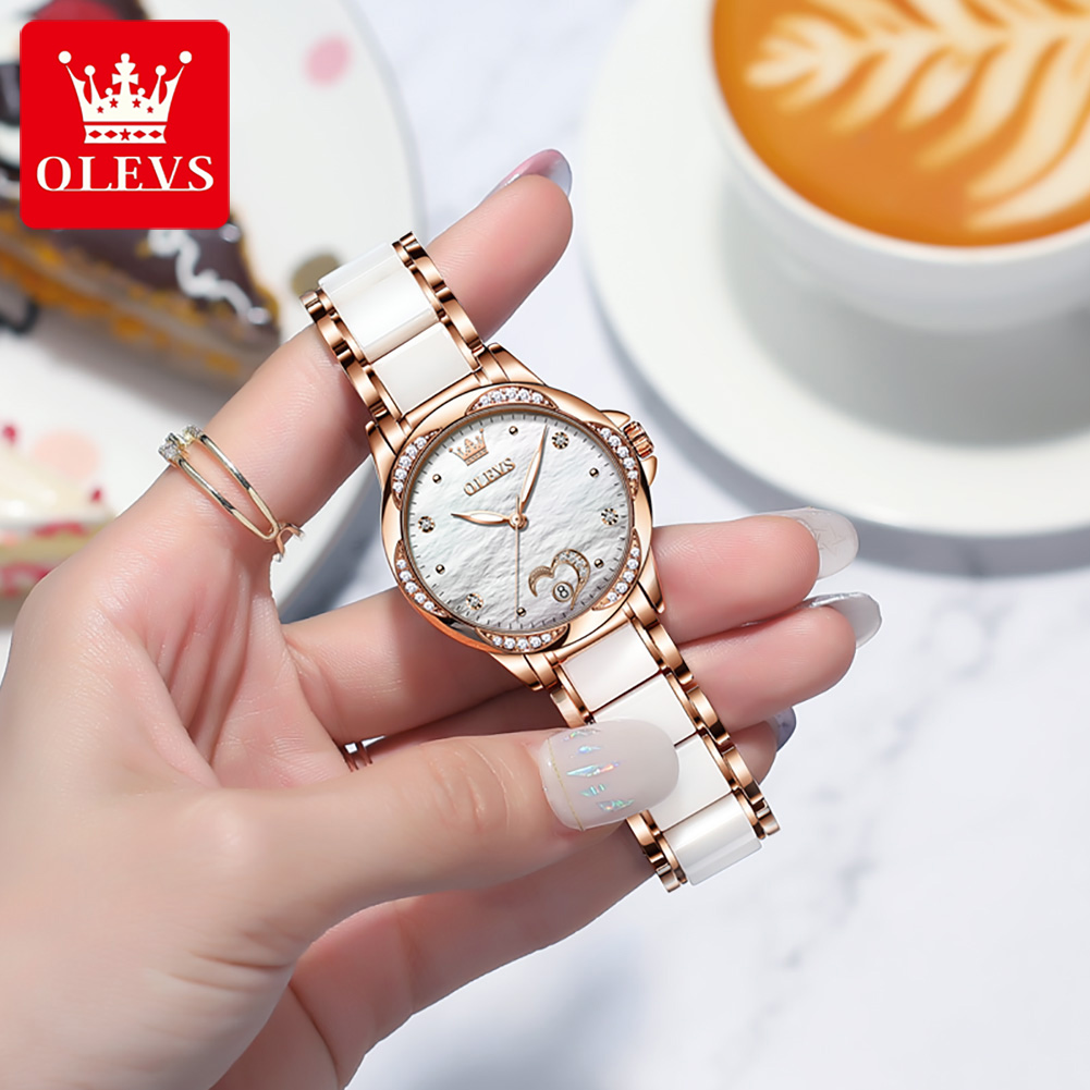 Olevs 6631 relógio mecânico au - Watch Winder Compact avaliação e preço