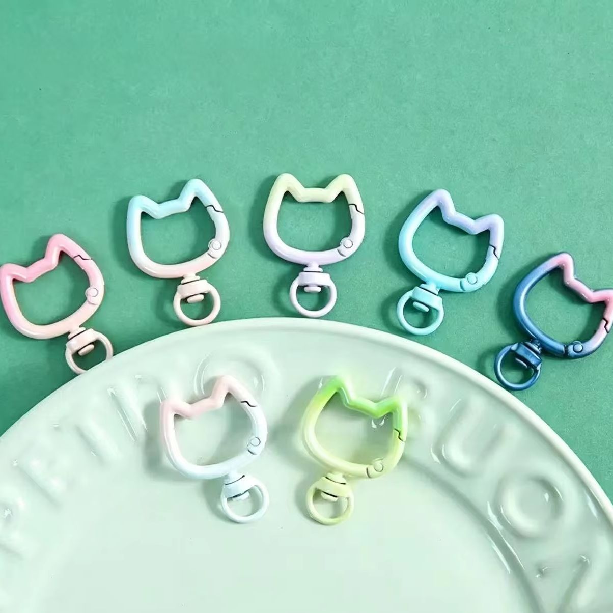5-10 Peças Mosquetão Gradiente - Carabiner Keychain avaliação e preço