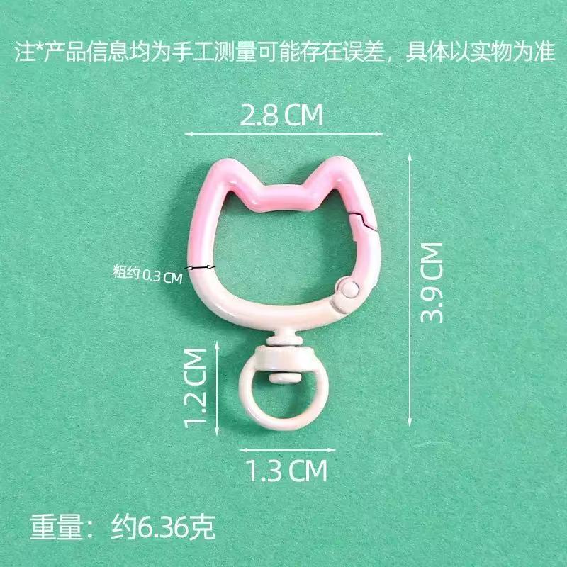5-10 Peças Mosquetão Gradiente - Carabiner Keychain avaliação e preço